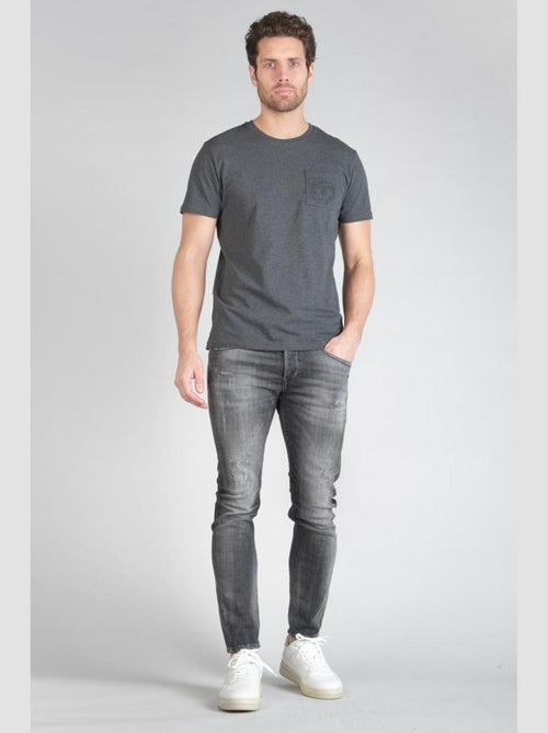 Jeans 916 tapered 7/8ème 'Le Temps Des Cerises' - Kiabi