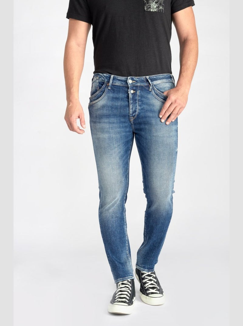 Jeans 916 tapered 'Le Temps Des Cerises' Bleu - Kiabi