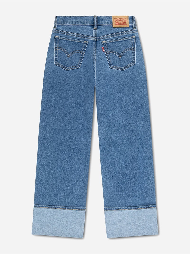 Jeans à revers - levi's kids Bleu denim - Kiabi