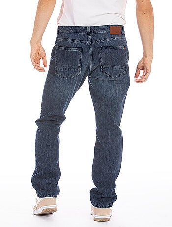 Jeans ARKON3 coupe droite coton brossé, longueur 30 'Rica Lewis'