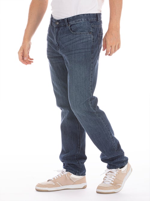 Jeans ARKON3 coupe droite coton brossé, longueur 30 'Rica Lewis' - Kiabi