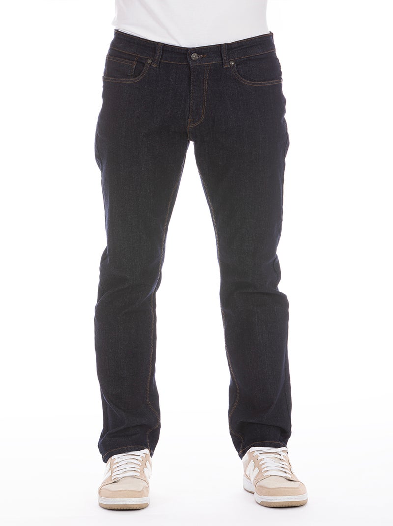 Jeans ARKON5 coupe droite stretch brut, longueur 30 'Rica Lewis' Bleu - Kiabi