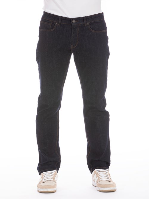 Jeans ARKON6 coupe droite stretch brut, longueur 32 'Rica Lewis' - Kiabi