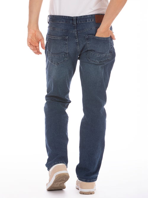 Jeans ARKON8 coupe droite stretch brossé, longueur 32 'Rica Lewis' - Kiabi