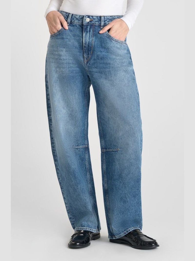 Jeans balloon loose large 'Le Temps Des Cerises' Bleu - Kiabi