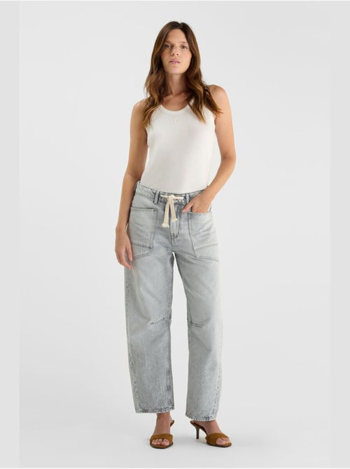 Jeans balloon loose large 'Le Temps Des Cerises' - Kiabi Jeans balloon loose large 'Le Temps Des Cerises' - Kiabi