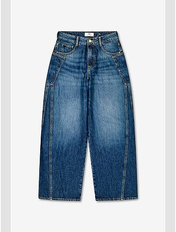 Jeans balloon Nyalau bleu N°3 'Le Temps Des Cerises'