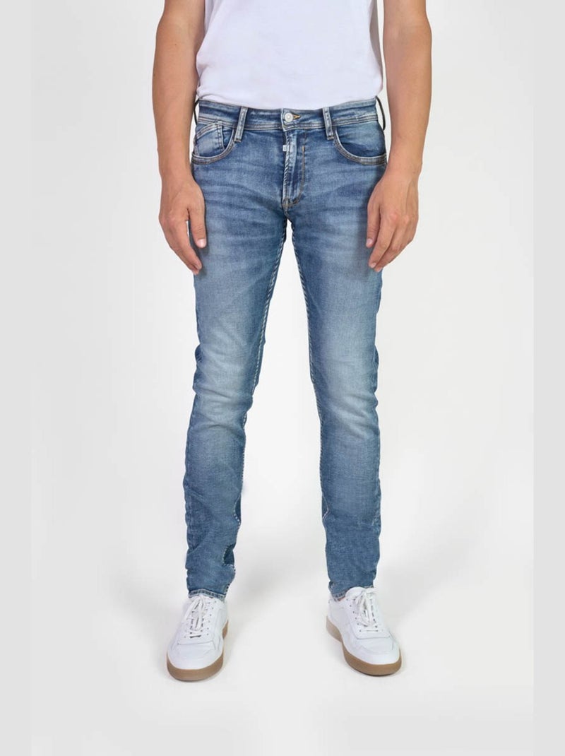 Jeans BLUE JOGG 700/11 ajusté 'Le Temps Des Cerises' Bleu - Kiabi