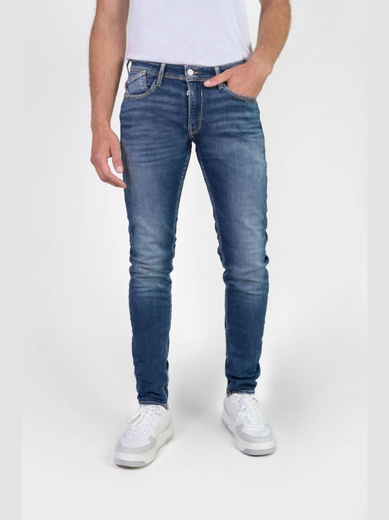 Jeans BLUE JOGG 700/11 ajusté 'Le Temps Des Cerises' Bleu - Kiabi
