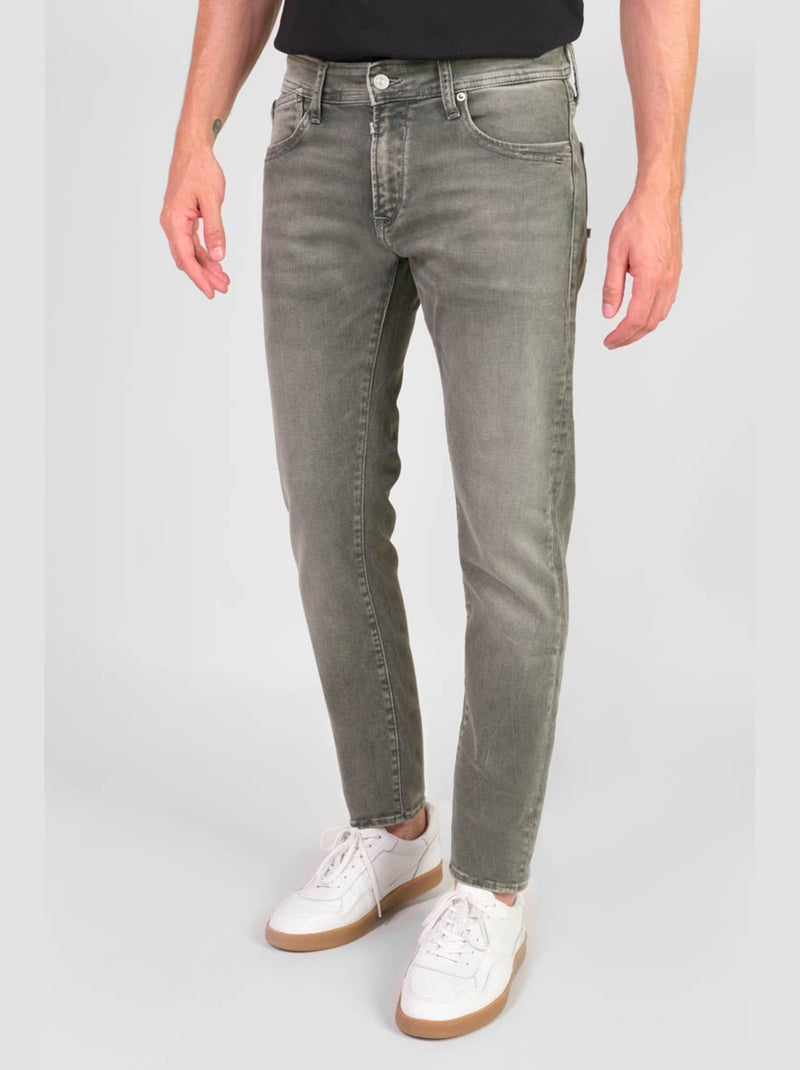 Jeans BLUE JOGG 700/11 ajusté 'Le Temps Des Cerises' Gris - Kiabi