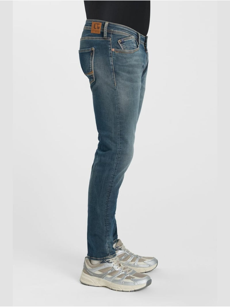 Jeans blue jogg 700/11 slim 'le temps des cerises' Bleu - Kiabi