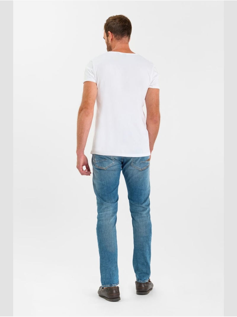 Jeans BLUE JOGG 700/11 slim 'Le Temps Des Cerises' Bleu - Kiabi
