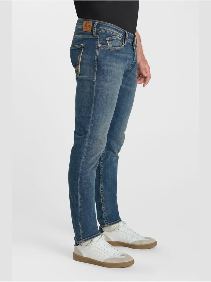 Jeans BLUE JOGG 700/11 slim 'Le Temps Des Cerises' Bleu - Kiabi