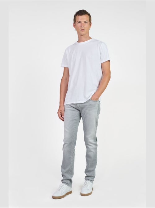 Jeans blue jogg 700/11 slim 'le temps des cerises' - Kiabi Jeans blue jogg 700/11 slim 'le temps des cerises' - Kiabi