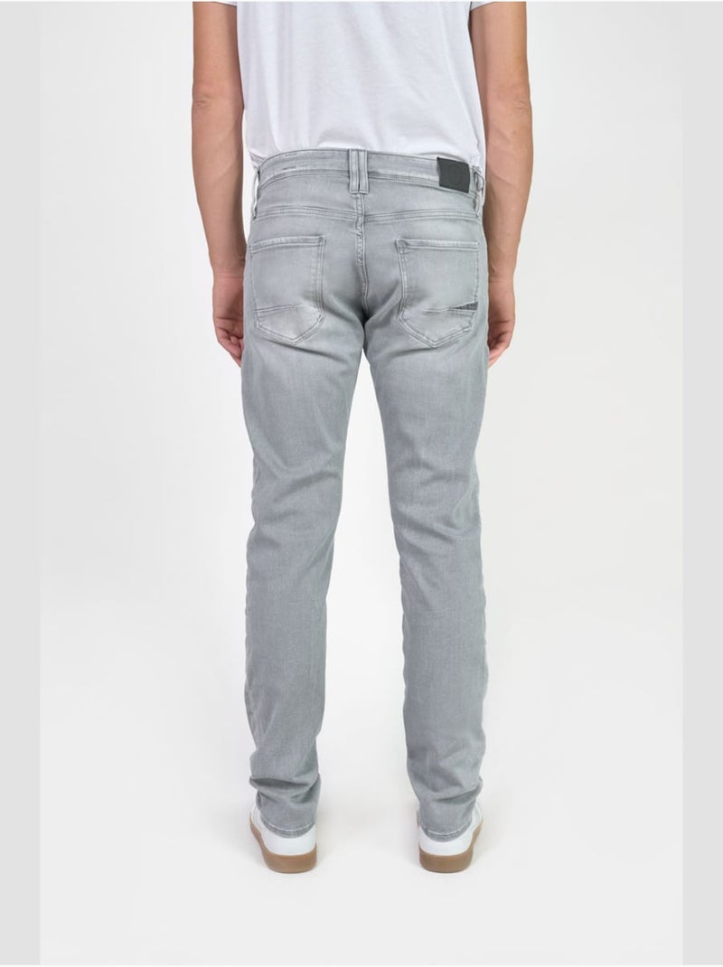 Jeans blue jogg 700/11 slim 'le temps des cerises' Gris - Kiabi