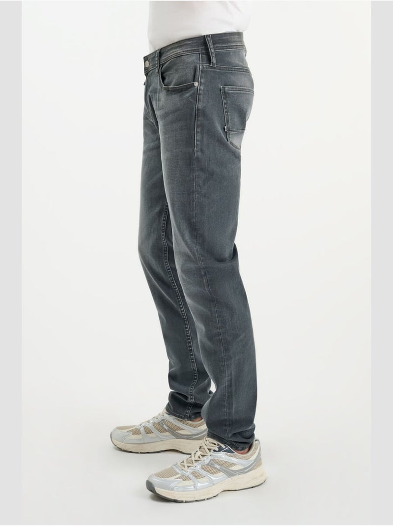 Jeans BLUE JOGG 700/11 slim 'Le Temps Des Cerises' Gris - Kiabi