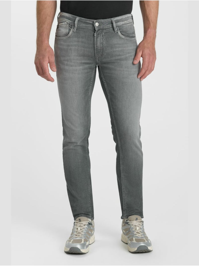 Jeans BLUE JOGG 700/11 slim 'Le Temps Des Cerises' Gris - Kiabi