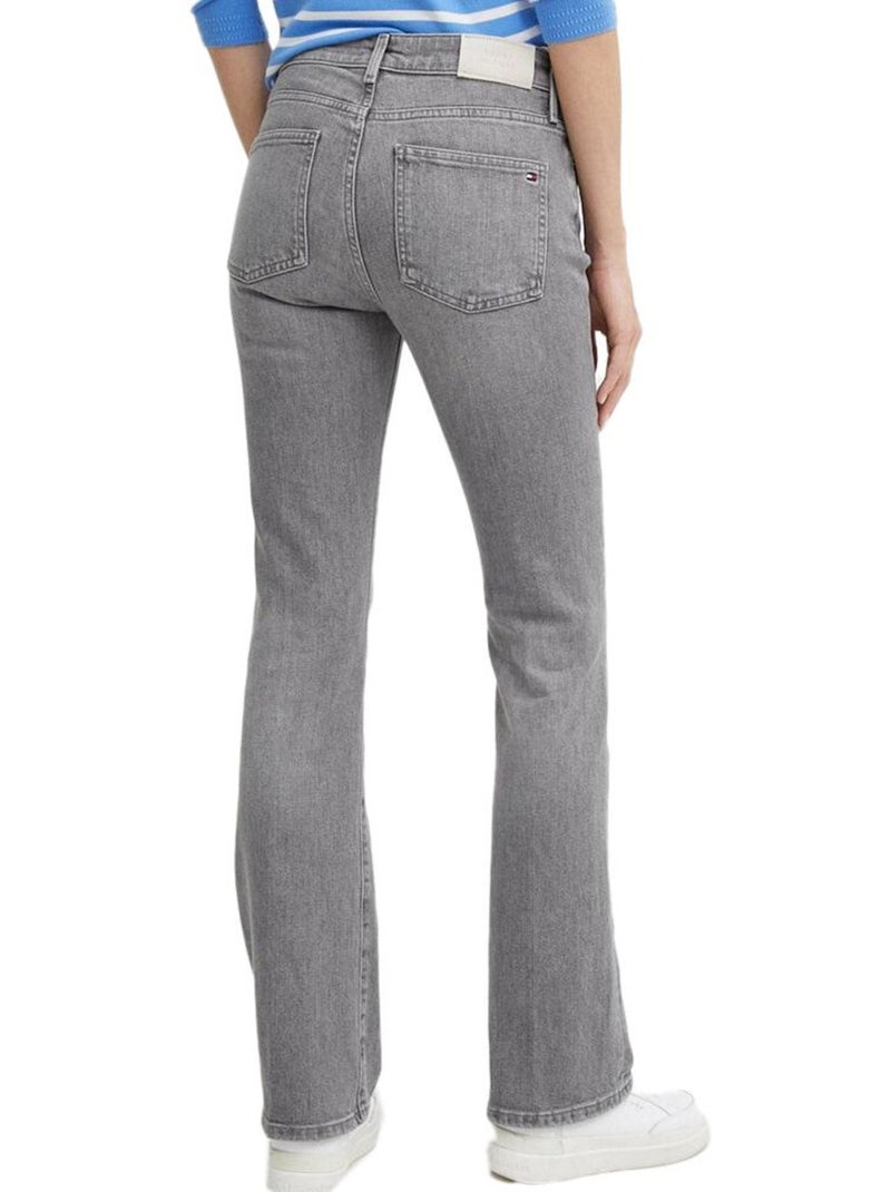 Jeans bootcut femme tommy hilfiger Gris Argenté - Kiabi