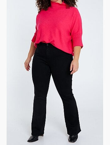 Jeans bootleg Lara L34 PAPRIKA