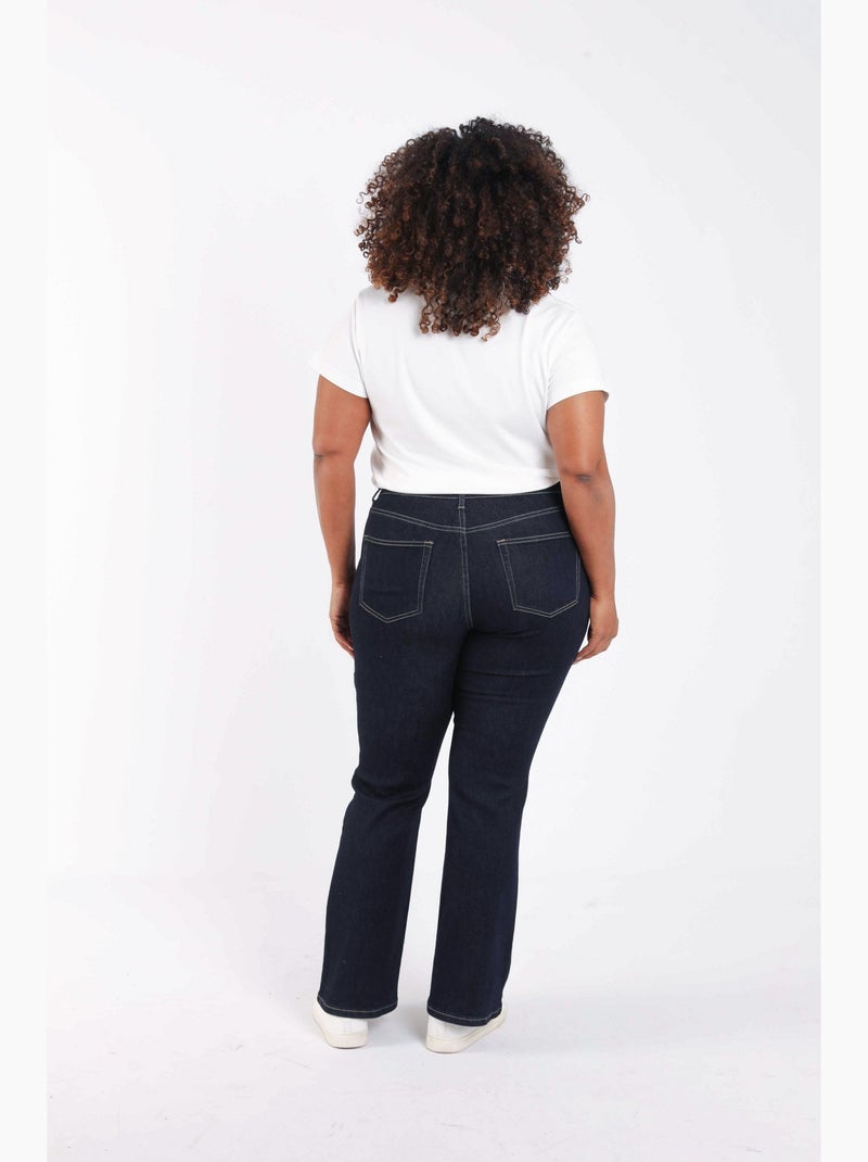 Jeans bootleg Lara L34 PAPRIKA Noir - Kiabi