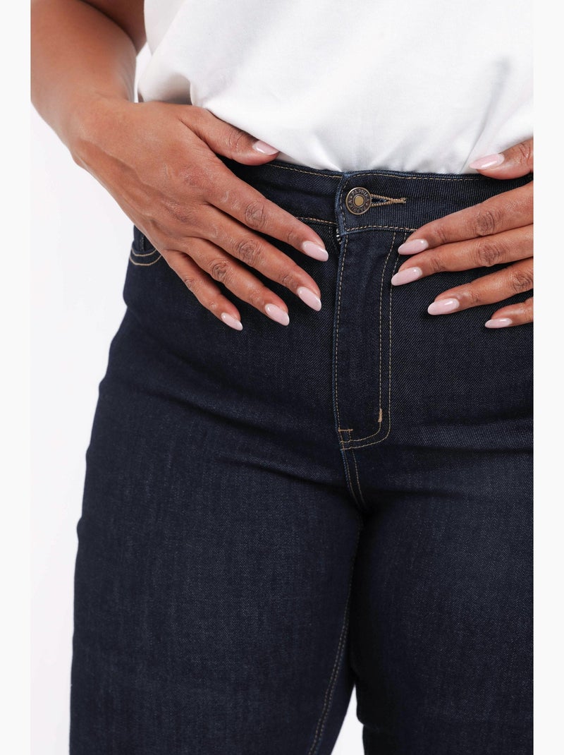 Jeans bootleg Lara L34 PAPRIKA Noir - Kiabi