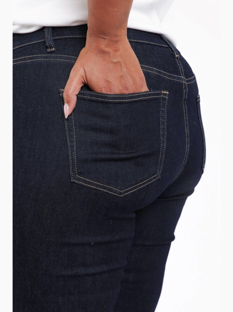 Jeans bootleg Lara L34 PAPRIKA Noir - Kiabi