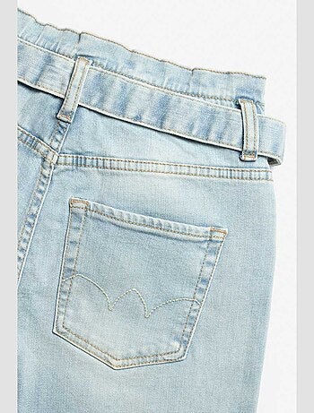 Jeans boyfit loose large 7/8ème 'Le Temps Des Cerises'