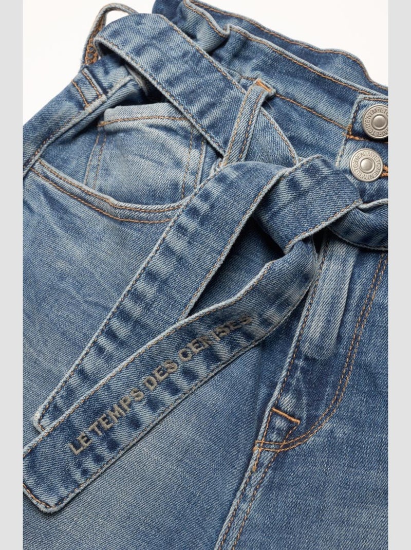 Jeans boyfit loose large 'Le Temps Des Cerises' Bleu - Kiabi