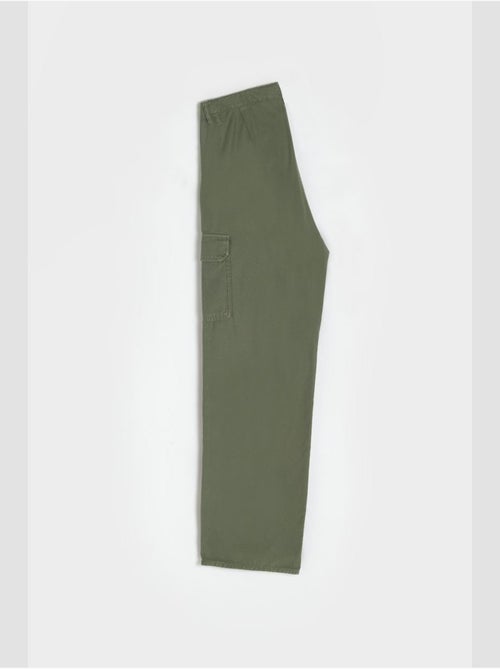 Jeans cargo 'le temps des cerises' - Kiabi
