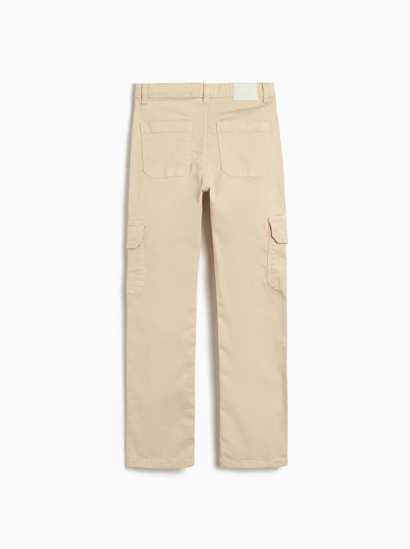 Jeans cargo, MO Fashion Beige - Kiabi