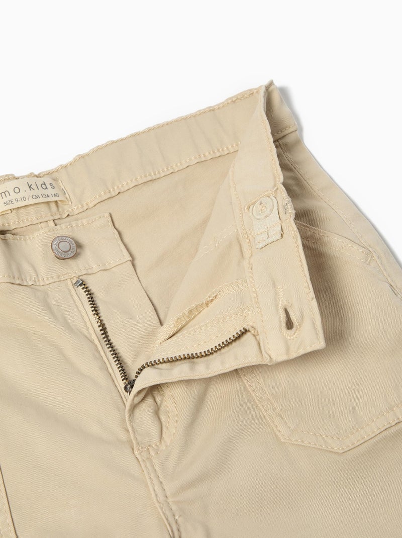 Jeans cargo, MO Fashion Beige - Kiabi
