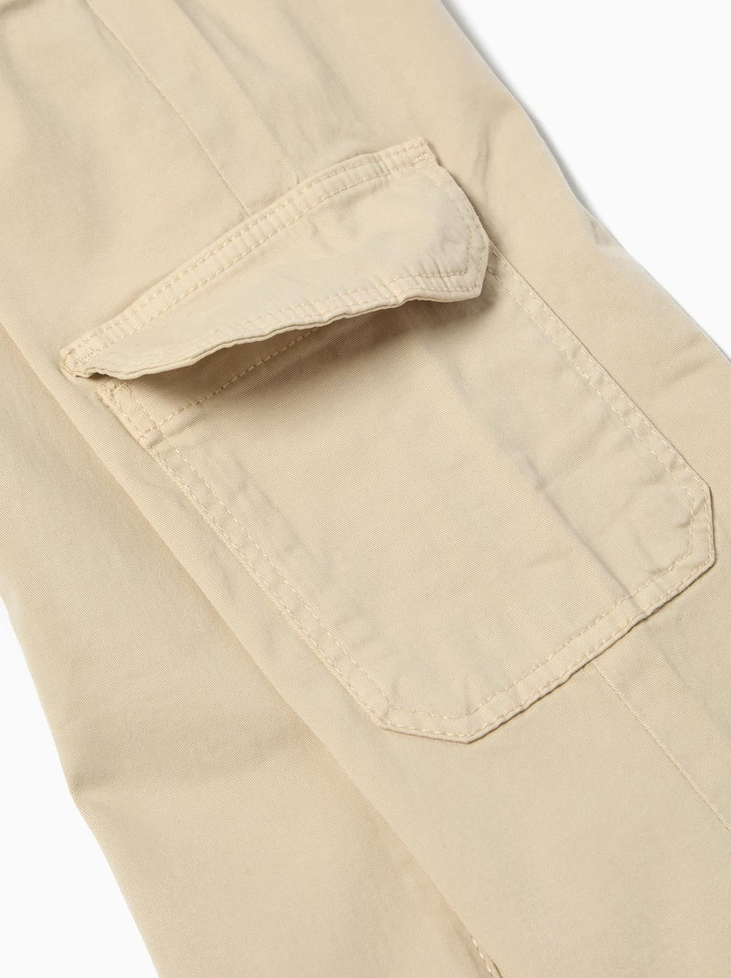 Jeans cargo, MO Fashion Beige - Kiabi