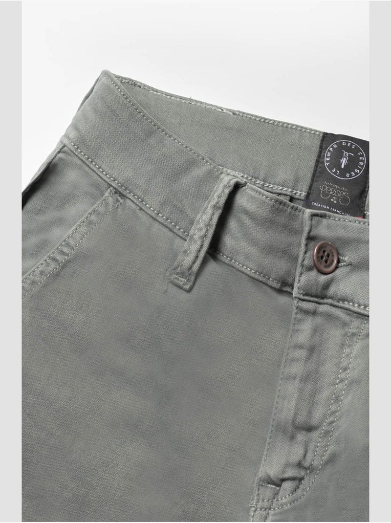 Jeans carotte 'Le Temps Des Cerises' Vert - Kiabi