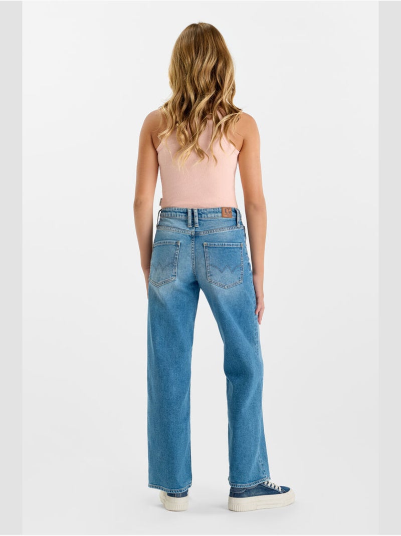 Jeans CARRY droite 'Le Temps Des Cerises' Bleu - Kiabi