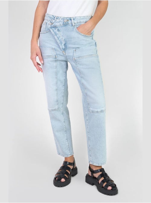Jeans cosy loose large 7/8ème 'Le Temps Des Cerises' - Kiabi