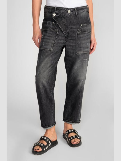 Jeans cosy loose large 7/8ème 'Le Temps Des Cerises' - Kiabi