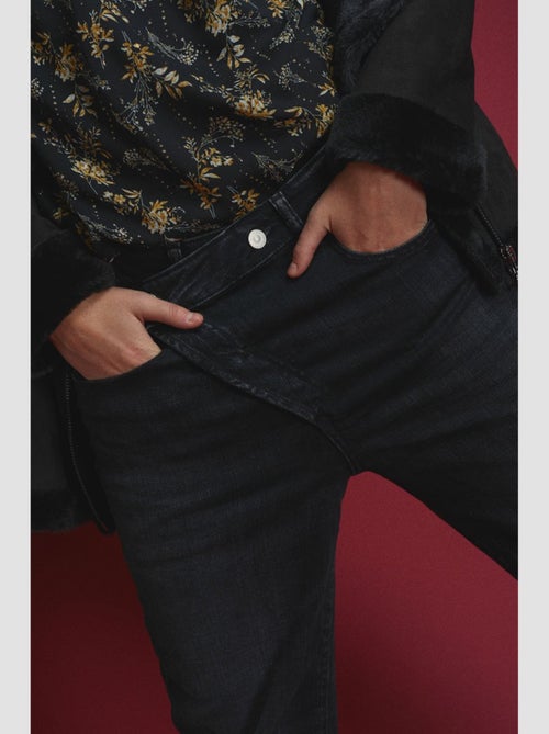 Jeans cosy loose large 7/8ème 'Le Temps Des Cerises' - Kiabi