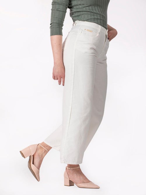 Jeans coupe ample longueur chevilles ESTER 'Rica Lewis' - Kiabi