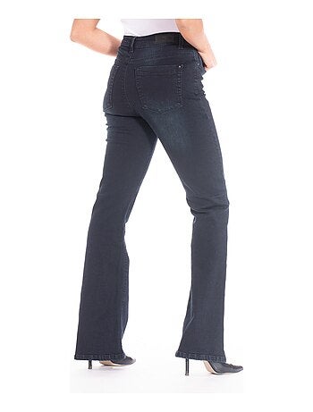 Jeans coupe bootcut denim stretch blue black ZAIRA 'Rica Lewis'