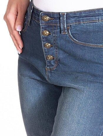 Jeans coupe bootcut denim stretch brossé ZELIA 'Rica Lewis'