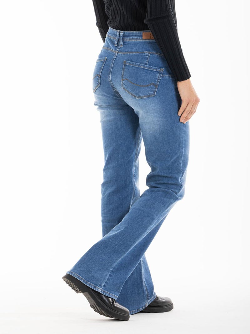 Jeans coupe bootcut push up MAELLE 'Rica Lewis' Bleu - Kiabi