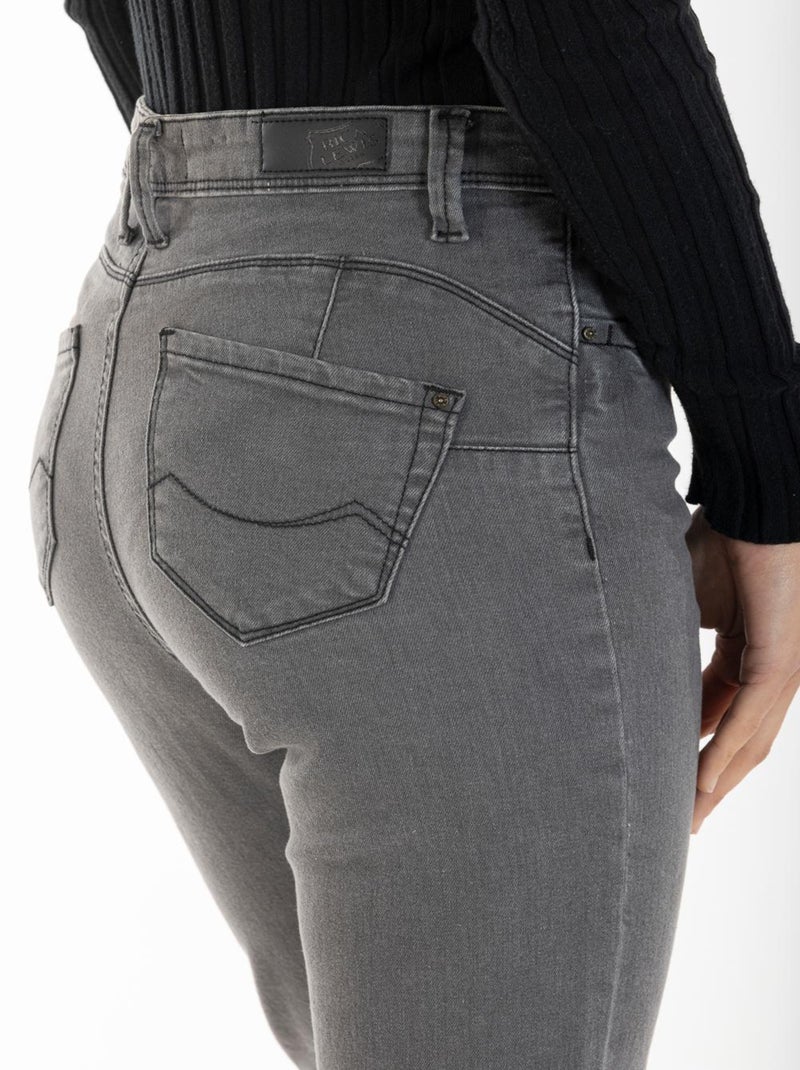Jeans coupe bootcut push up MARA 'Rica Lewis' Gris - Kiabi