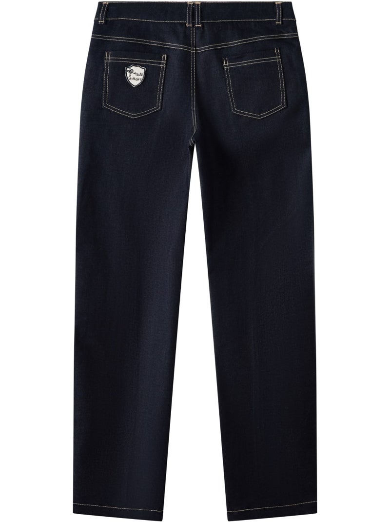 Jeans   Coupe Chino      SAINCLAIR - La Faute à Voltaire Bleu foncé - Kiabi