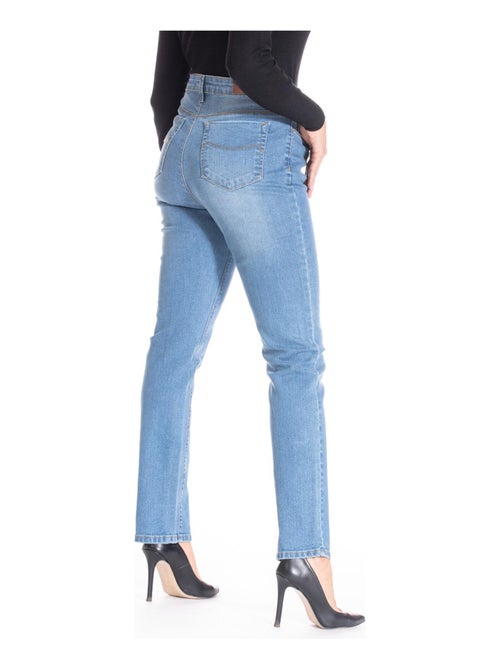 Jeans coupe droite denim stretch brossé ZOE 'Rica Lewis' - Kiabi
