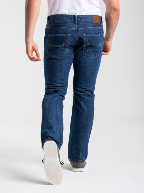 Jeans coupe droite RL70 confort coton stone washed 'Rica Lewis' - Kiabi