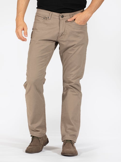 Jeans coupe droite stretch COYOTE BILL - Kiabi