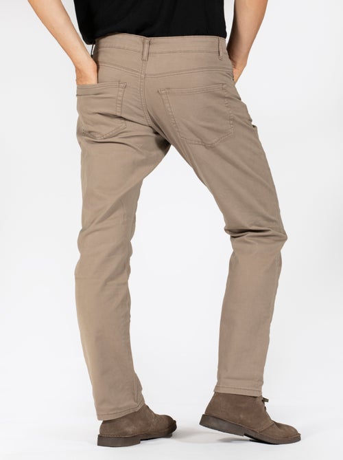 Jeans coupe droite stretch COYOTE BILL - Kiabi