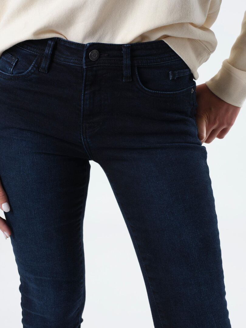 Jeans Skinny Femme Kiabi - Taille 38 (W28 L30) - Noir - Occasion Très Bon état