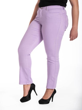 Jeans de couleur taille haute stretch OBR13 'OBER'