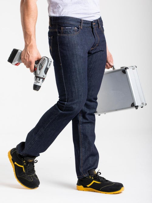 Jeans de travail coton coupe confort brut WORK4 'Rica Lewis' - Kiabi